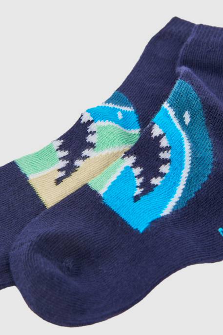 Pack de chaussettes imprimées Vert 4 - vertbaudet enfant 