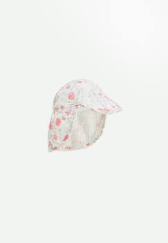 Casquette cache-cou bébé en gaze de coton anaelle  - vertbaudet enfant
