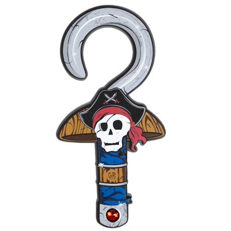 Crochet de pirate du capitaine skully Gris 1 - vertbaudet enfant 