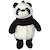 Sac à dos peluche pour enfant animaux Beige+Écru+Gris clair+Noir+Taupe+Vert de gris 16 - vertbaudet enfant 