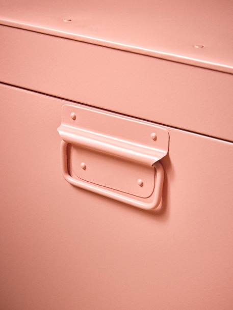 Coffre de rangement en métal Bois de rose+Nude+Vert doux+Vert fonce 2 - vertbaudet enfant 