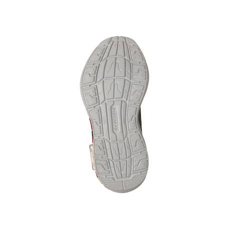 Baskets basses à scratch Argent   noir+Rouge   charcoal 11 - vertbaudet enfant 