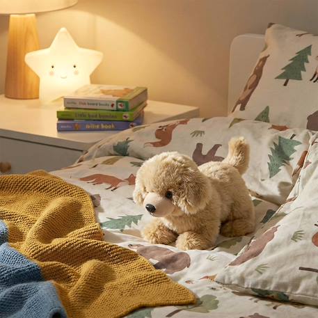 Peluche chien doudou ultra doux nougat Beige 3 - vertbaudet enfant 