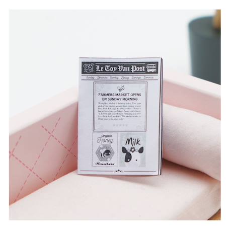 Salon pour maison de poupées Beige 5 - vertbaudet enfant 