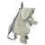 Sac à dos peluche pour enfant animaux Beige+Écru+Gris clair+Noir+Taupe+Vert de gris 29 - vertbaudet enfant 