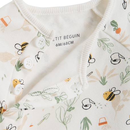 Sweat-shirt bébé en molleton eden Beige 5 - vertbaudet enfant 