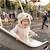 Gilet sans manches enfant pilou pilou à capuche Beige+Écru 2 - vertbaudet enfant 