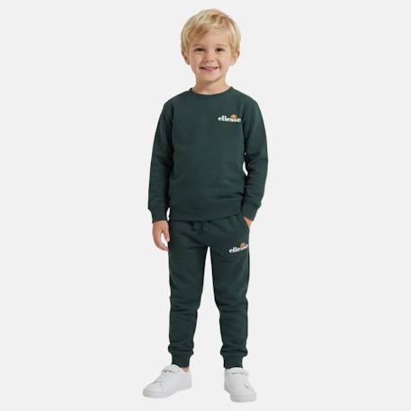 Ensemble sweat et pantalon jogging garçon à imprimé Noir 1 - vertbaudet enfant 