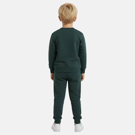 Ensemble sweat et pantalon jogging garçon à imprimé Noir 2 - vertbaudet enfant 