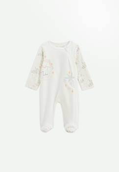 Bébé-Pyjama, surpyjama-Pyjama bébé en velours ouverture zippée badian