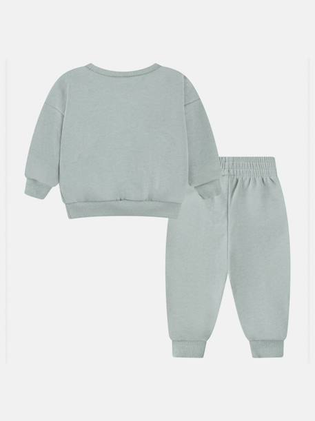 Ensemble 2 pièces Bleu clair+Gris+Marron+Vert clair 14 - vertbaudet enfant 
