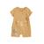 Barboteuse bébé en gaze de coton ouverture croisée mini rêve Moutarde 2 - vertbaudet enfant 