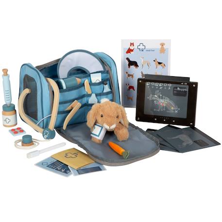 Sac de vétérinaire avec lapin Bleu 1 - vertbaudet enfant 