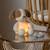 Peluche veilleuse chien LED rechargeable avec lumière douce – Dès la naissance Ecru, marron 5 - vertbaudet enfant 