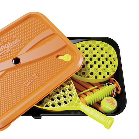 Jeu de balle swingball toutes surfaces tournament métal Orange - jaune 6 - vertbaudet enfant 