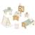 Chambre enfants pour maison de poupées Beige 1 - vertbaudet enfant 