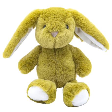 Peluche lapin ultra douce pour enfant câlin Vert pistache 1 - vertbaudet enfant 