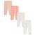 Lot de 4 leggings bébé badian Rose 2 - vertbaudet enfant 