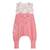 Turbulette été en gaze de coton avec pieds retroussables anaelle Rose 2 - vertbaudet enfant 