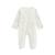Pyjama bébé en velours ouverture zippée badian Ecru 2 - vertbaudet enfant 