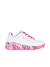 Baskets basses à lacets Blanc et rose+Noir multi 1 - vertbaudet enfant 