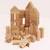 Blocs de construction en bois naturel Beige 4 - vertbaudet enfant 