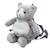 Sac à dos peluche pour enfant animaux Beige+Écru+Gris clair+Noir+Taupe+Vert de gris 13 - vertbaudet enfant 