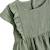 Robe enfant en gaze de coton anaelle Kaki 4 - vertbaudet enfant 