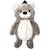 Sac à dos peluche pour enfant animaux Beige+Écru+Gris clair+Noir+Taupe+Vert de gris 21 - vertbaudet enfant 