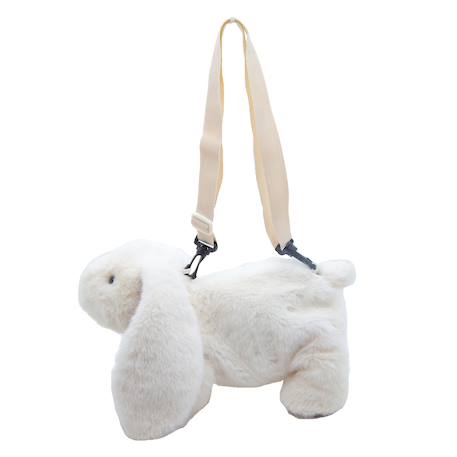 Grande sacoche bandoulière pour enfant animaux Écru 1 - vertbaudet enfant 
