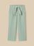 Pantalon en gaze en coton biologique Amande+Grenade 1 - vertbaudet enfant 