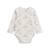 Lot de 2 bodies bébé manches longues ouverture croisée badian Ecru 2 - vertbaudet enfant 