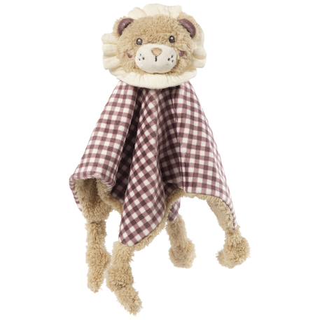 Doudou bébé doux et sécurisé en velours – compagnon réconfortant dès la naissance Mauve 1 - vertbaudet enfant 