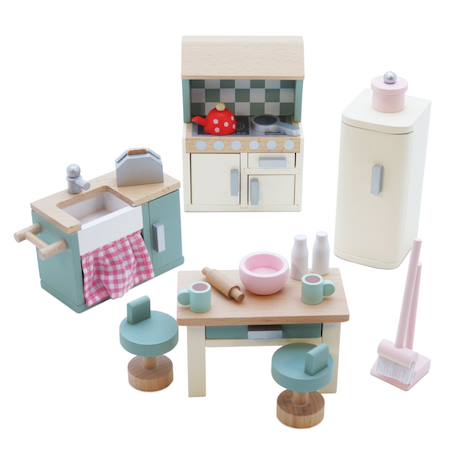 Cuisine pour maison de poupées Beige 1 - vertbaudet enfant 