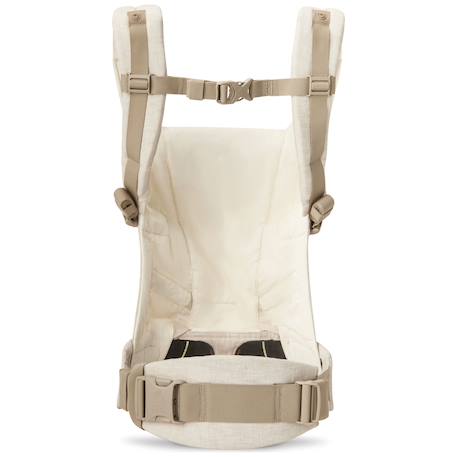 Porte-bébé physiologique en lin 3 positions – Dès la naissance jusqu’à 20 kg Beige 5 - vertbaudet enfant 