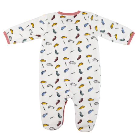 Pyjama bébé en velours Blanc 5 - vertbaudet enfant 