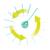 Jeu de balle swingball toutes surfaces early fun plastique Bleu - jaune 5 - vertbaudet enfant 