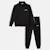 Ensemble veste et pantalon jogging garçon à imprimé Noir 3 - vertbaudet enfant 
