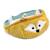 Sac banane enfant renard avec fermeture zippée et ceinture réglable – Dès 3 ans Moutarde, blanc, bleu 1 - vertbaudet enfant 