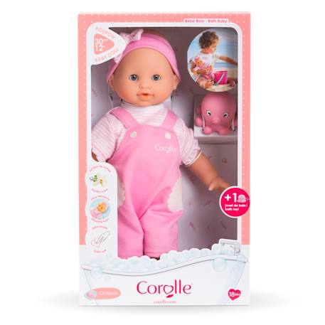 Poupon bébé bain océane - coquillages Rose 6 - vertbaudet enfant 