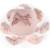 Doudou bébé en tricot et velours avec nœud – Dès la naissance Rose, blanc 2 - vertbaudet enfant 
