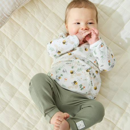 Sweat-shirt bébé en molleton eden Beige 6 - vertbaudet enfant 