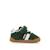 Sneakers garçon synthétique lacets- fermeture adhésive barefoot Vert foncé 1 - vertbaudet enfant 
