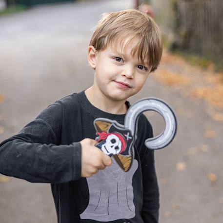 Crochet de pirate du capitaine skully Gris 4 - vertbaudet enfant 