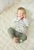 Sweat-shirt bébé en molleton eden Beige 1 - vertbaudet enfant 