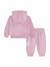 Ensemble 2 pièces Rose clair+Rose clair / blanc 7 - vertbaudet enfant 