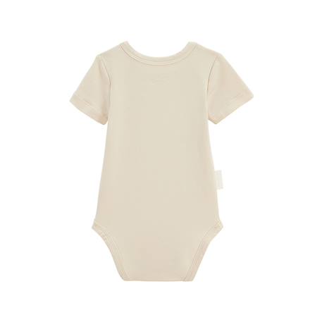 Lot de 2 bodies bébé manches courtes poésie d'été Vanille 5 - vertbaudet enfant 