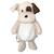 Sac à dos peluche pour enfant animaux Beige+Écru+Gris clair+Noir+Taupe+Vert de gris 1 - vertbaudet enfant 