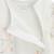 Pyjama bébé en velours ouverture zippée badian Ecru 5 - vertbaudet enfant 