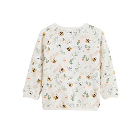 Sweat-shirt bébé en molleton eden Beige 3 - vertbaudet enfant 